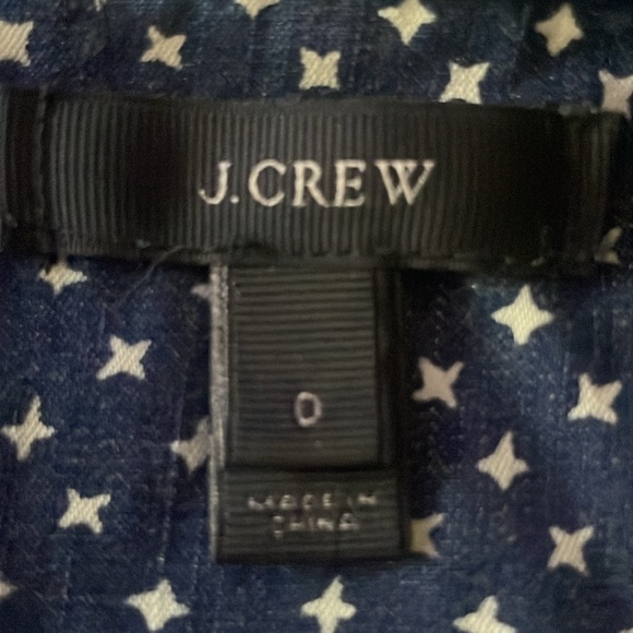 J. Crew star print denim button down shirt - Picture 8 of 10